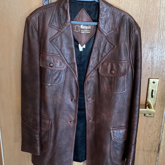 Vintage marquis leather jacket - Picture 2 of 6